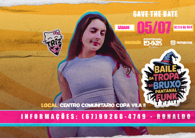 Baile da Tropa do Bruxo - Pantanal Funk