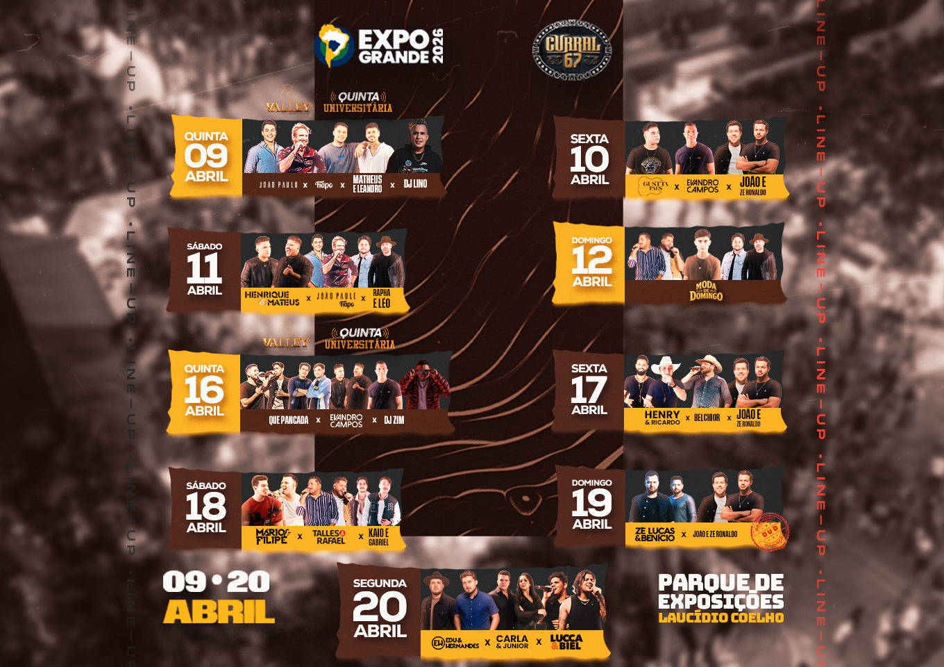 Curral 67 - Edição Expogrande 2026