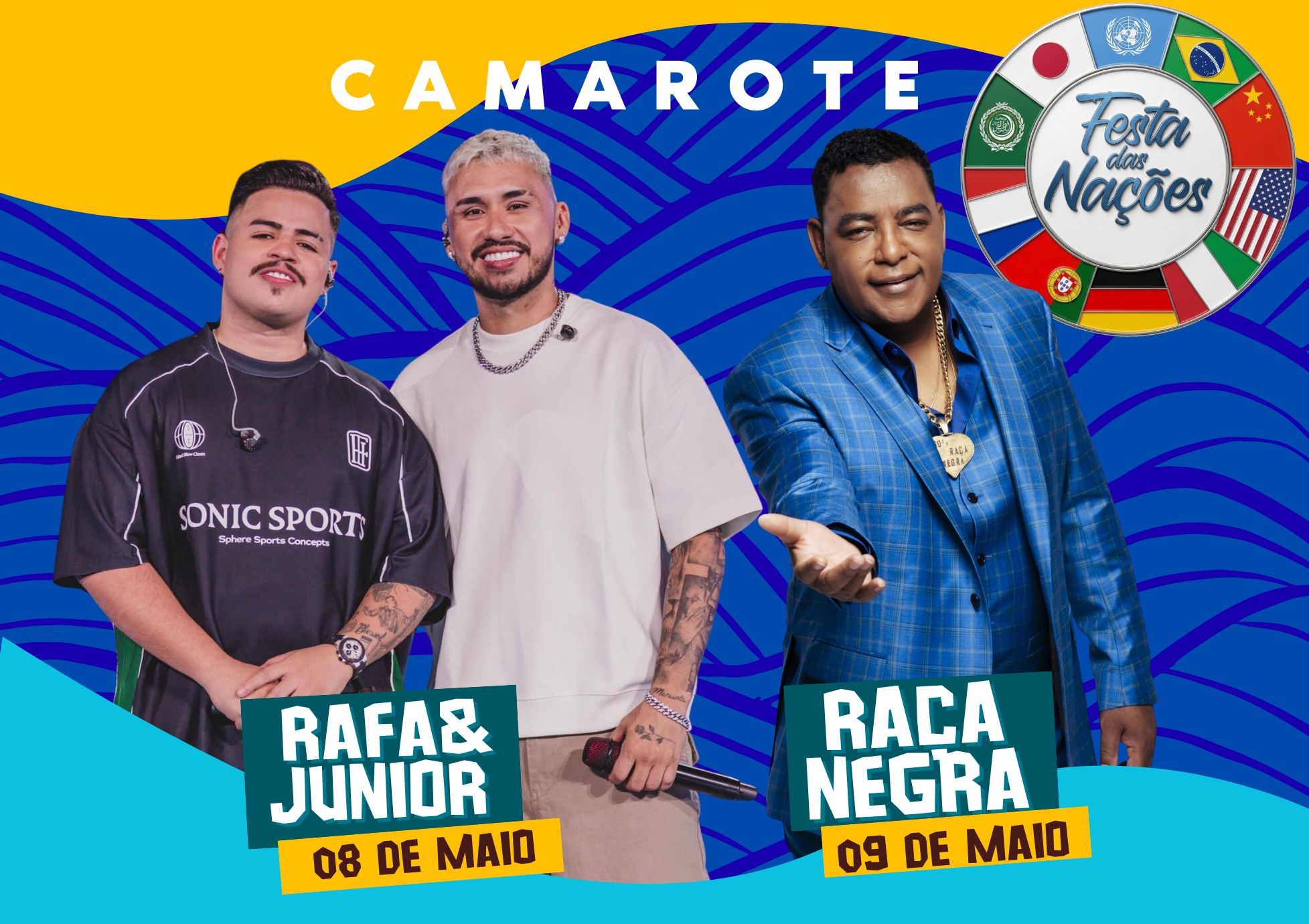 CAMAROTE FESTA DAS NAÇÕES